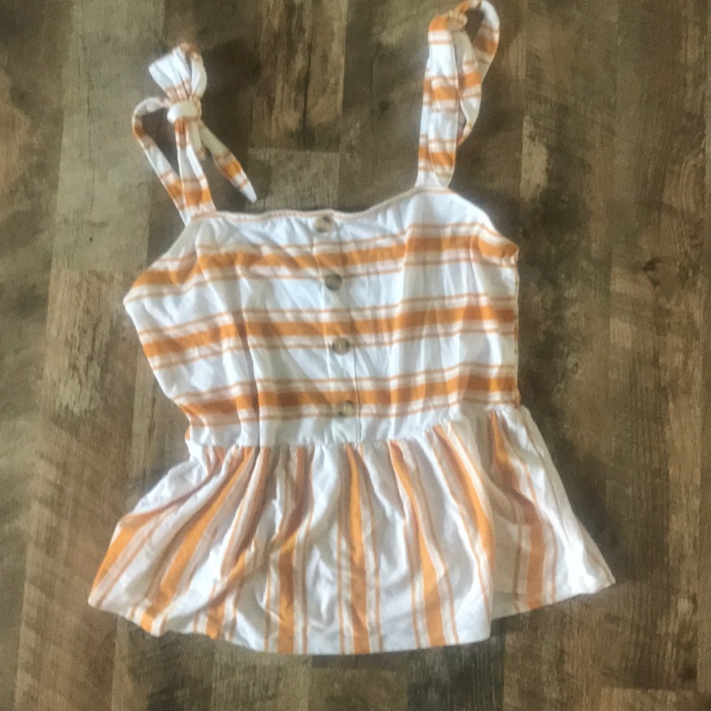 Striped Tie Tank